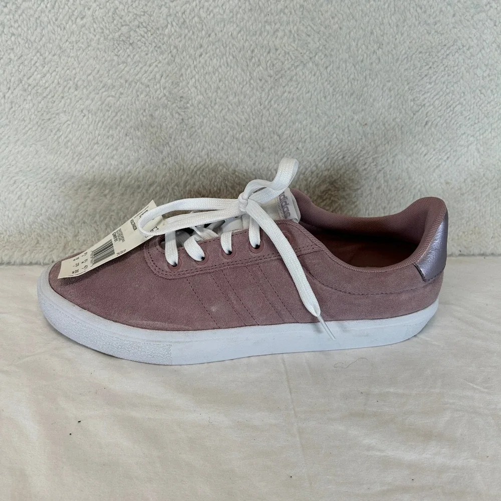 Adidas Vulcraid3r Skateboarding Shoes Magic Mauve Suede Womens 10 GW9181 NEW